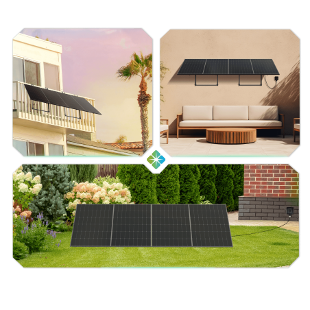 Kit Solaire Photovoltaïque Plug and Play SIRIUS 820 W Bluetech