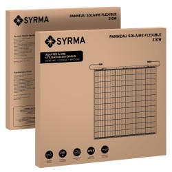 Syrma panneaux solaires flexibles 210W