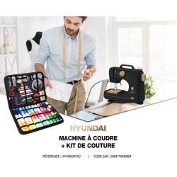 Machine à coudre SWING 12c HYUNDAI + Kit de couture