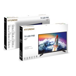 HYUNDAI - TV LED 42’’ Full HD - 2 HDMI - 2 USB 2.0 - Sortie Casque - CI+