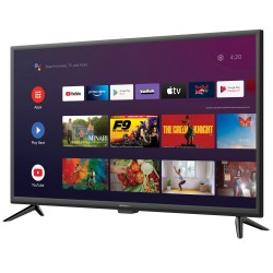 Android TV 32'' HD  Google Play Netflix YouTube avec Chromecast