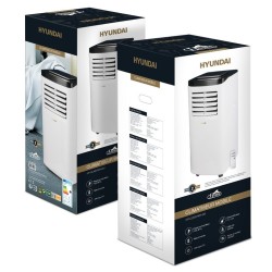 Climatiseur mobile HYUNDAI 7000 BTU - Classe A - Système à auto-évaporation