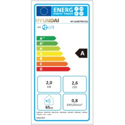 Climatiseur mobile HYUNDAI 7000 BTU - Classe A - Système à auto-évaporation