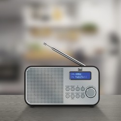 Radio réveil portable numérique DAB/FM écran LCD