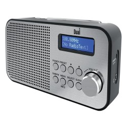 Radio réveil portable numérique DAB/FM écran LCD