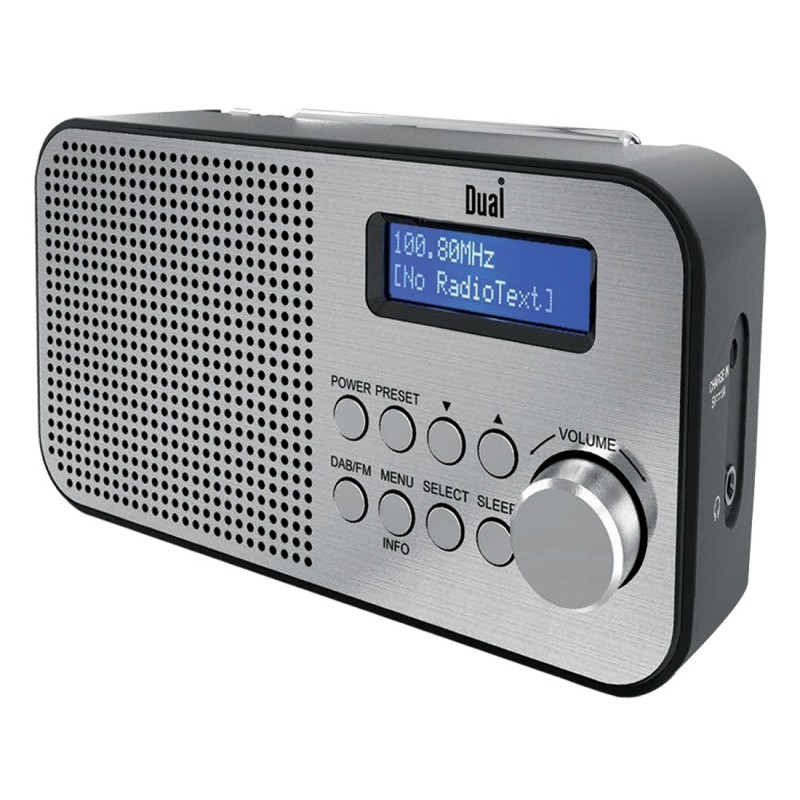 Radio réveil numérique DUAL DL-DAB202-001 DAB+/FM