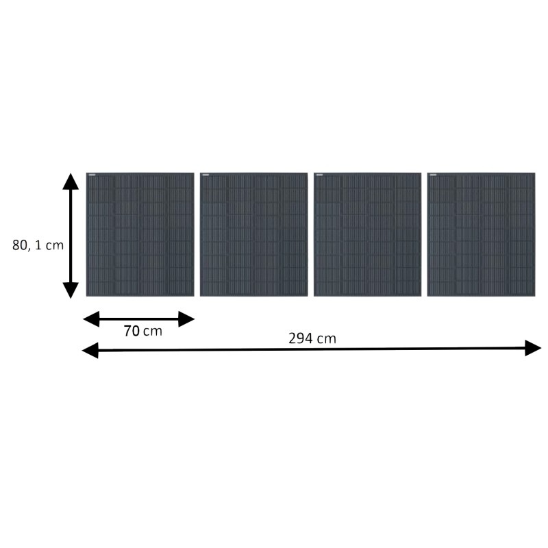 Kit solaire Plug and Play l Civisol Nombre panneaux 2 panneaux
