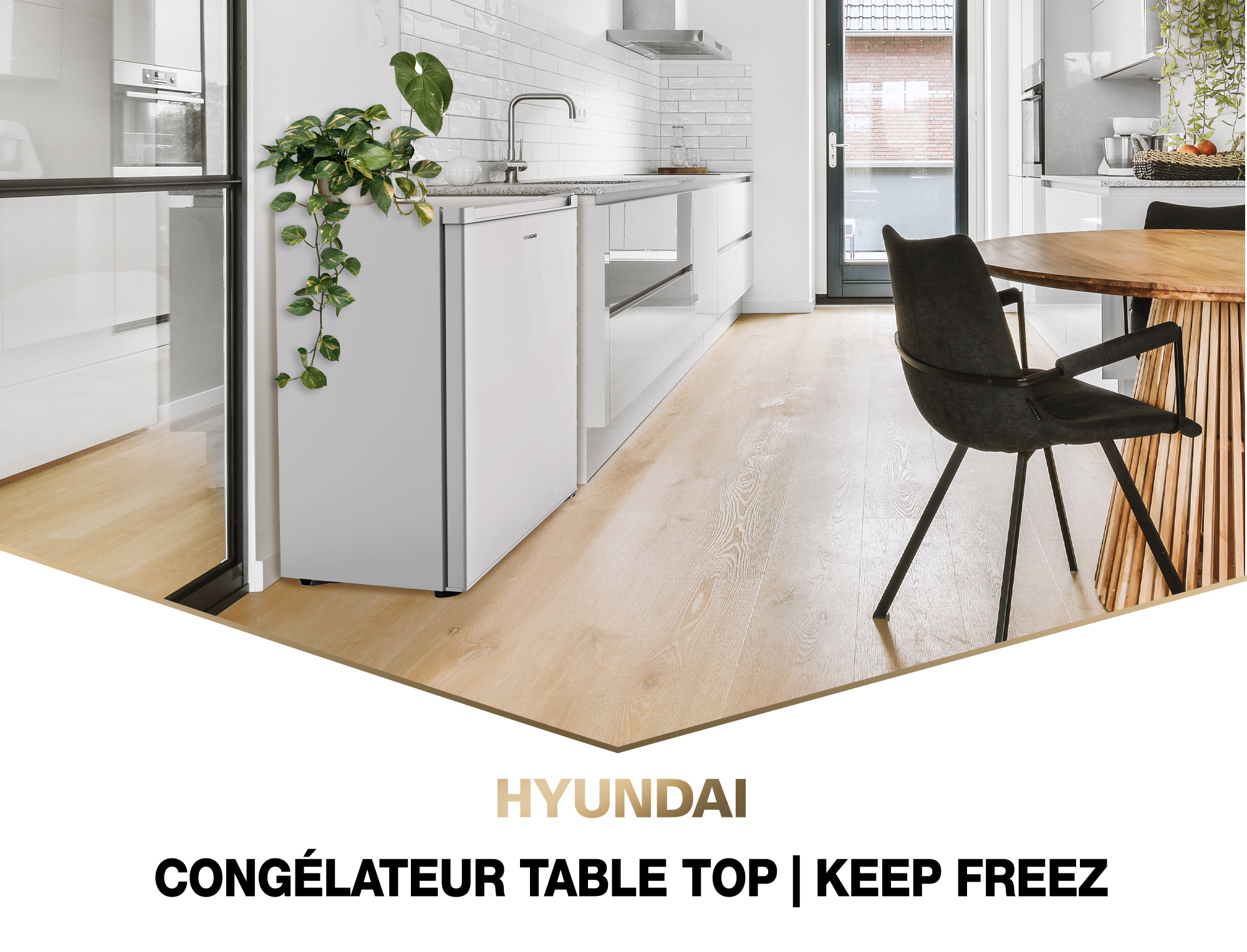 Congélateur table top HYUNDAI HY-CLG87WS-001 87L